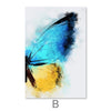 Shining Butterfly Canvas Art B / 30 x 45cm / Unframed Canvas Print Clock Canvas