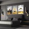 Shining Dolphin Canvas Art Clock Canvas