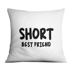 Short Best Friend Cushion Cushion B / 45 x 45cm Clock Canvas