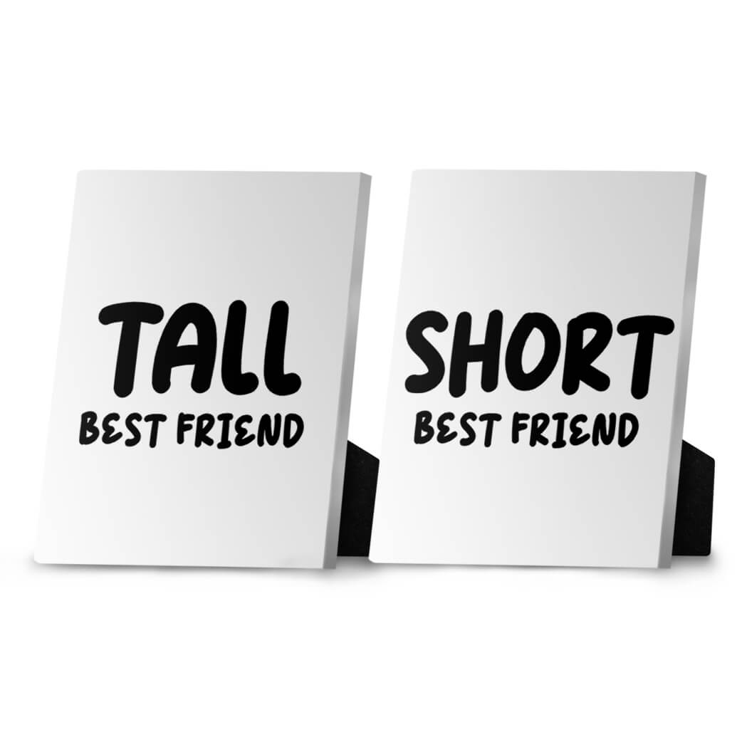 Short Best Friend Desktop Canvas product thumbnail