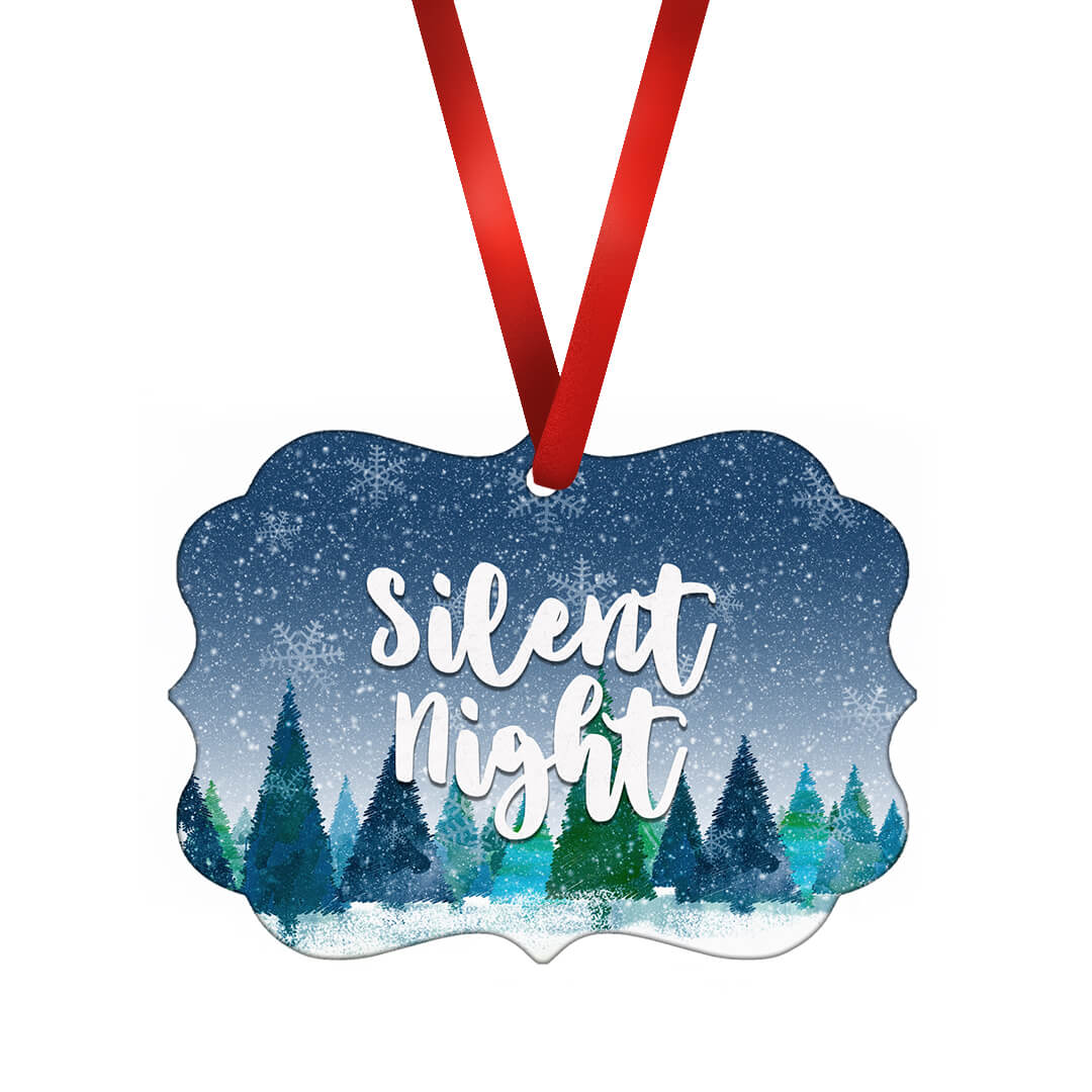 Silent Night Snow Ornament product thumbnail