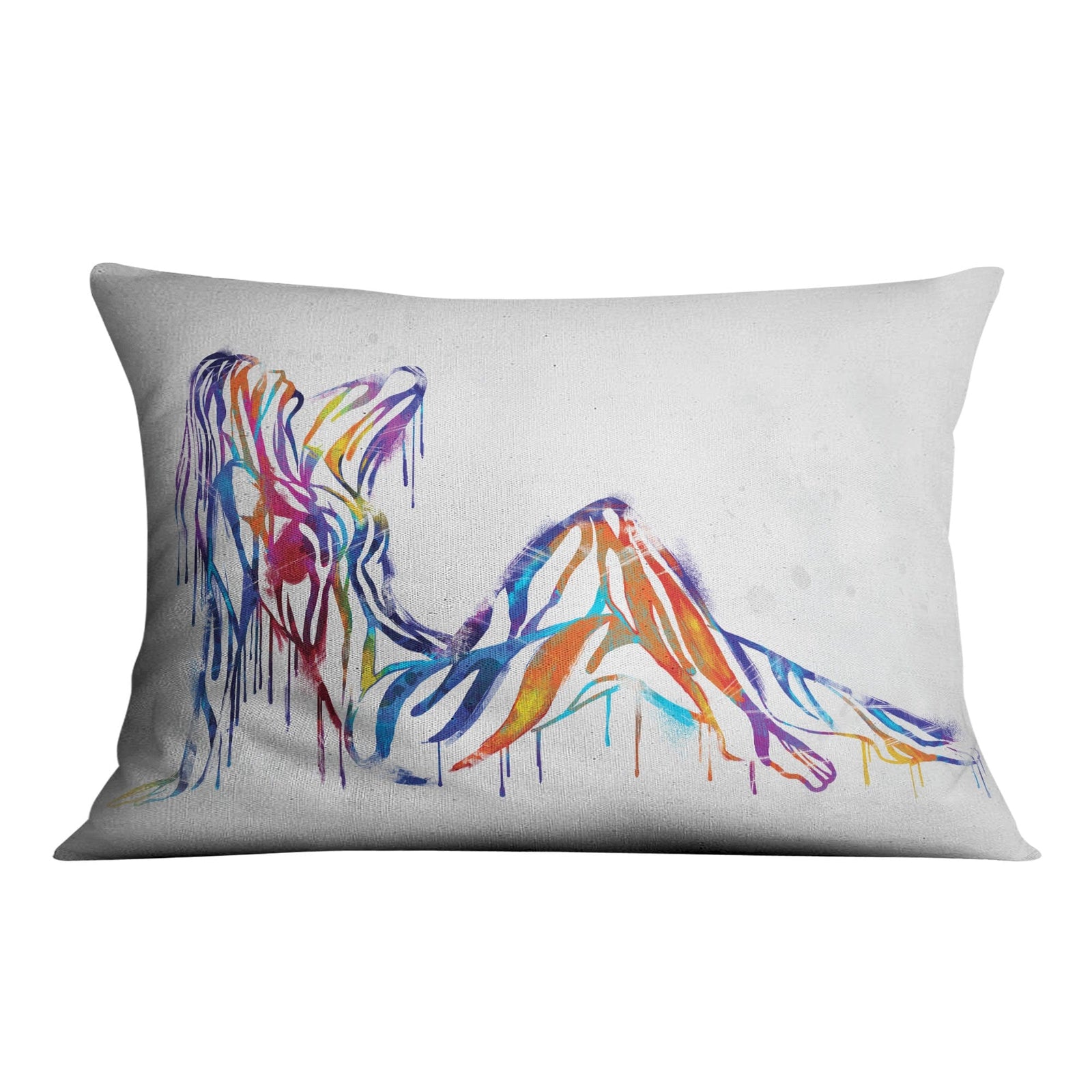Silhouette of Color Cushion Cushion Cushion Landscape Clock Canvas