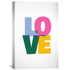 Simple Love Canvas Art 30 x 45cm / Unframed Canvas Print Clock Canvas