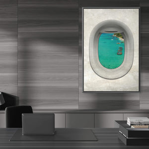 Single Plane View - Bali Clock Canvas