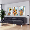 Sketched Instruments Canvas Art Clock Canvas