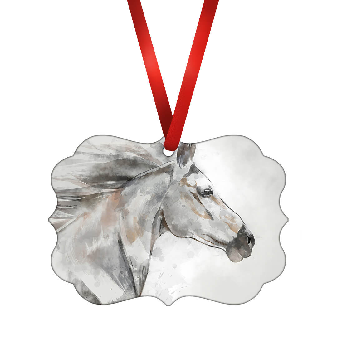 Sketched Stallion Ornament product thumbnail