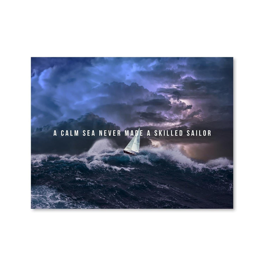 Skilled Sailor Canvas Art Clock Canvas