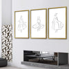 Skirts and Dresses Canvas Art Clock Canvas