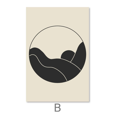 B