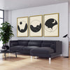 Sky Cycle Canvas Art Clock Canvas