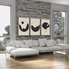 Sky Cycle Canvas Art Clock Canvas