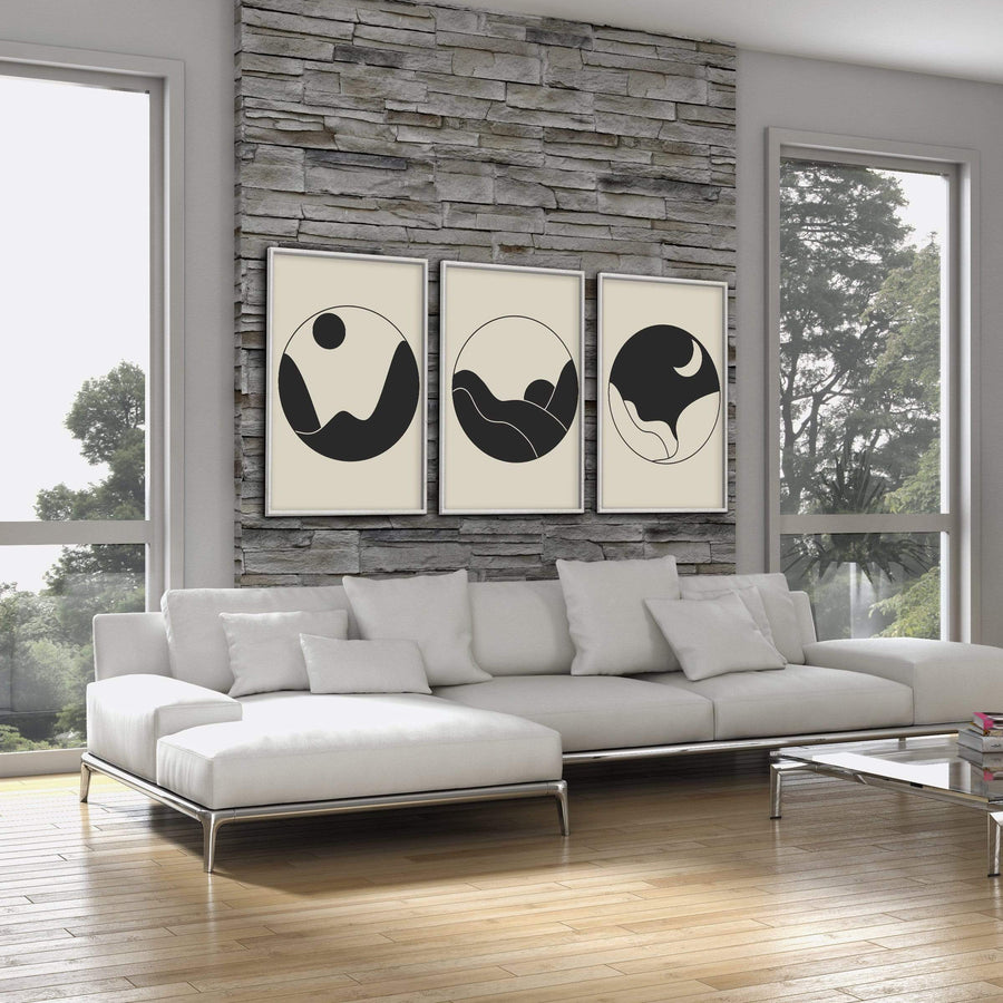 Sky Cycle Canvas Art Clock Canvas