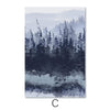 Slated Forest Canvas Art C / 40 x 50cm / Unframed Canvas Print Clock Canvas