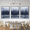 Slated Forest Canvas Art Clock Canvas