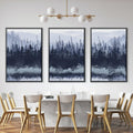 Slated Forest Canvas Art Clock Canvas