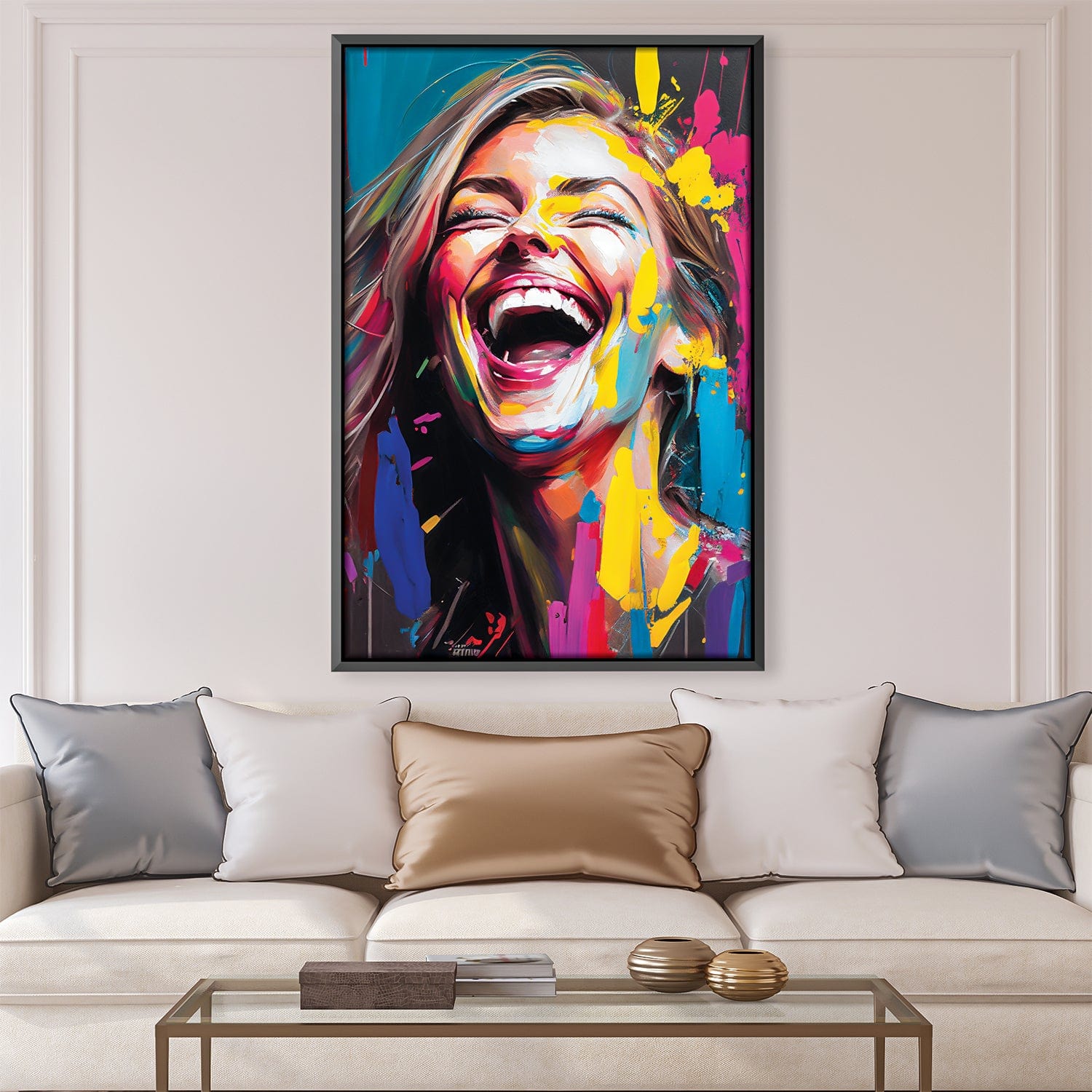 Smiling Abstract Canvas product thumbnail