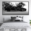 Smoke Screen Speed Canvas Art Clock Canvas