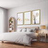 Snowdrop Flowers Canvas Art Clock Canvas