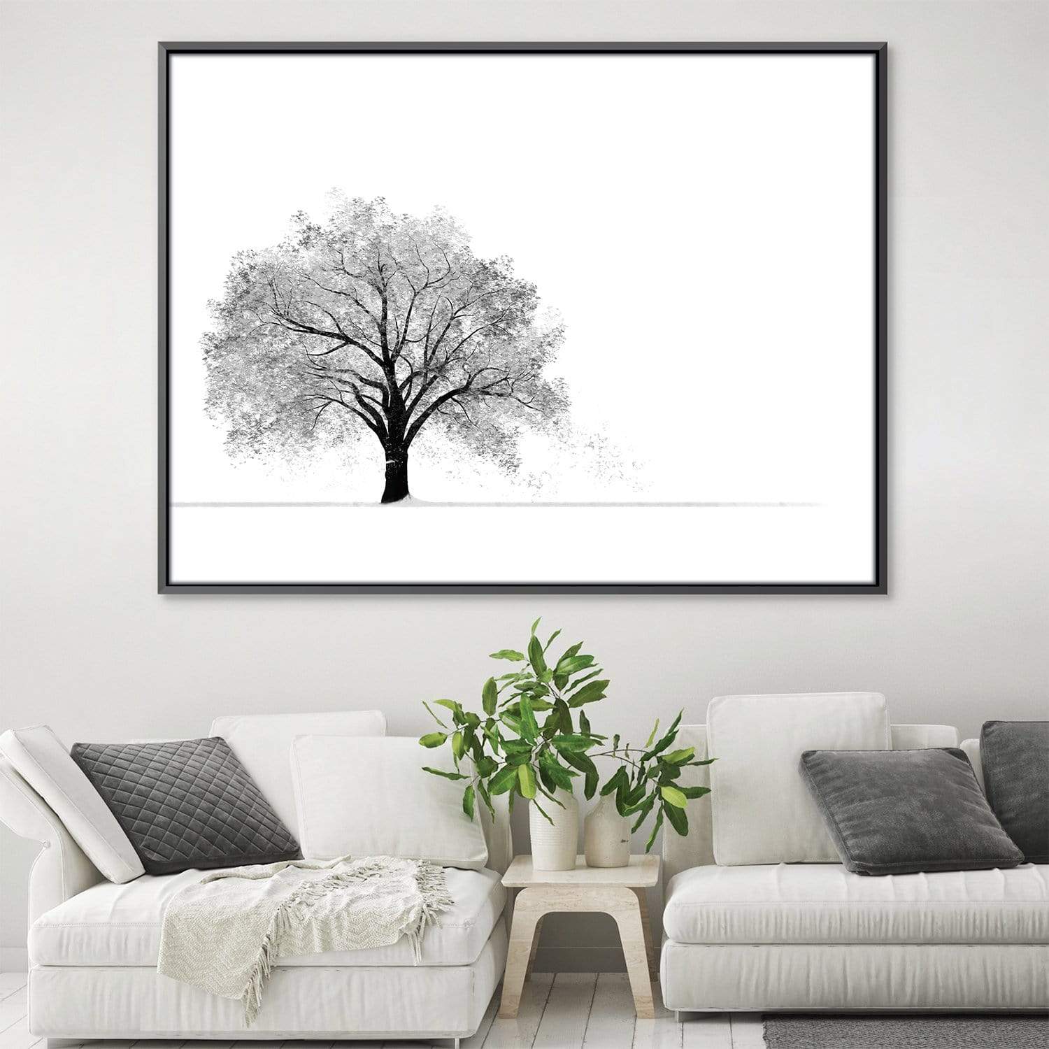 Snowy Willow Canvas product thumbnail