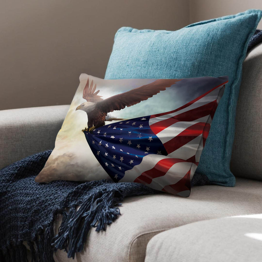 Soaring Eagle Cushion Cushion Cushion Landscape Clock Canvas