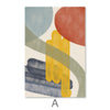 Soft Pallet Canvas Art A / 30 x 45cm / Unframed Canvas Print Clock Canvas