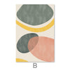 Soft Pallet Canvas Art B / 30 x 45cm / Unframed Canvas Print Clock Canvas