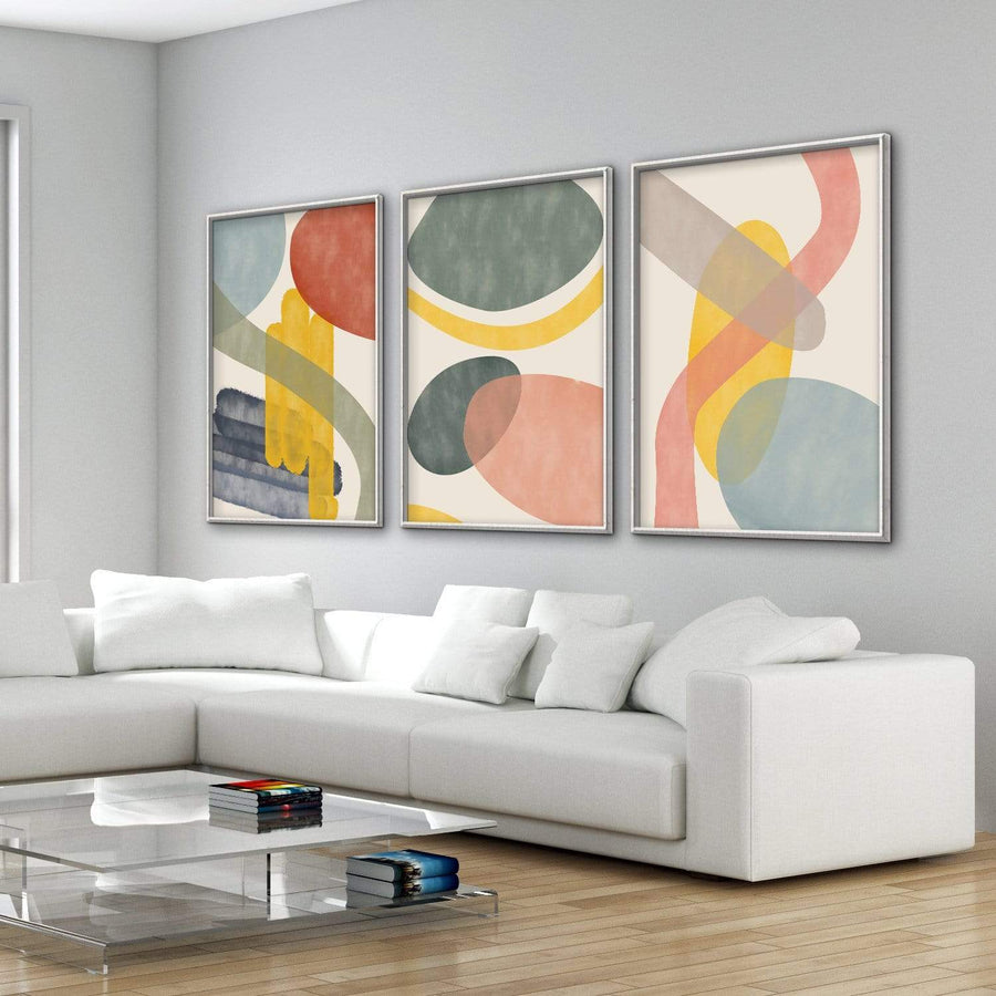 Soft Pallet Canvas Art Clock Canvas