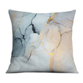 Soft Watercolor B Cushion Cushion Cushion Square Clock Canvas
