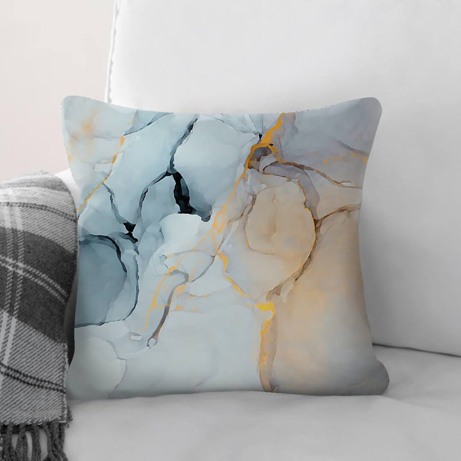 Soft Watercolor B Cushion Cushion Cushion Square Clock Canvas