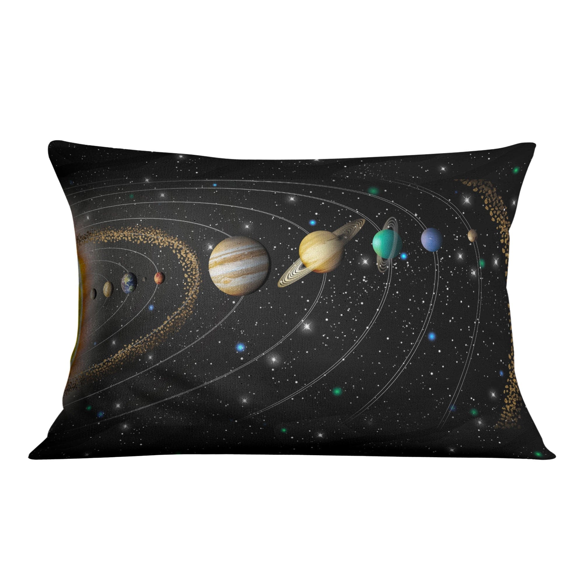 Solar Order Cushion Cushion 48 x 33cm Clock Canvas