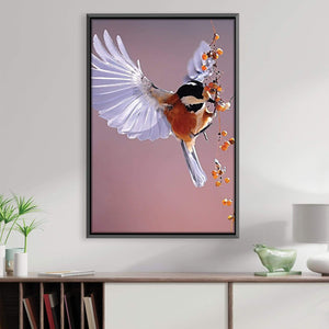 Songbird Canvas Art Clock Canvas