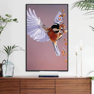 Songbird Canvas Art Clock Canvas