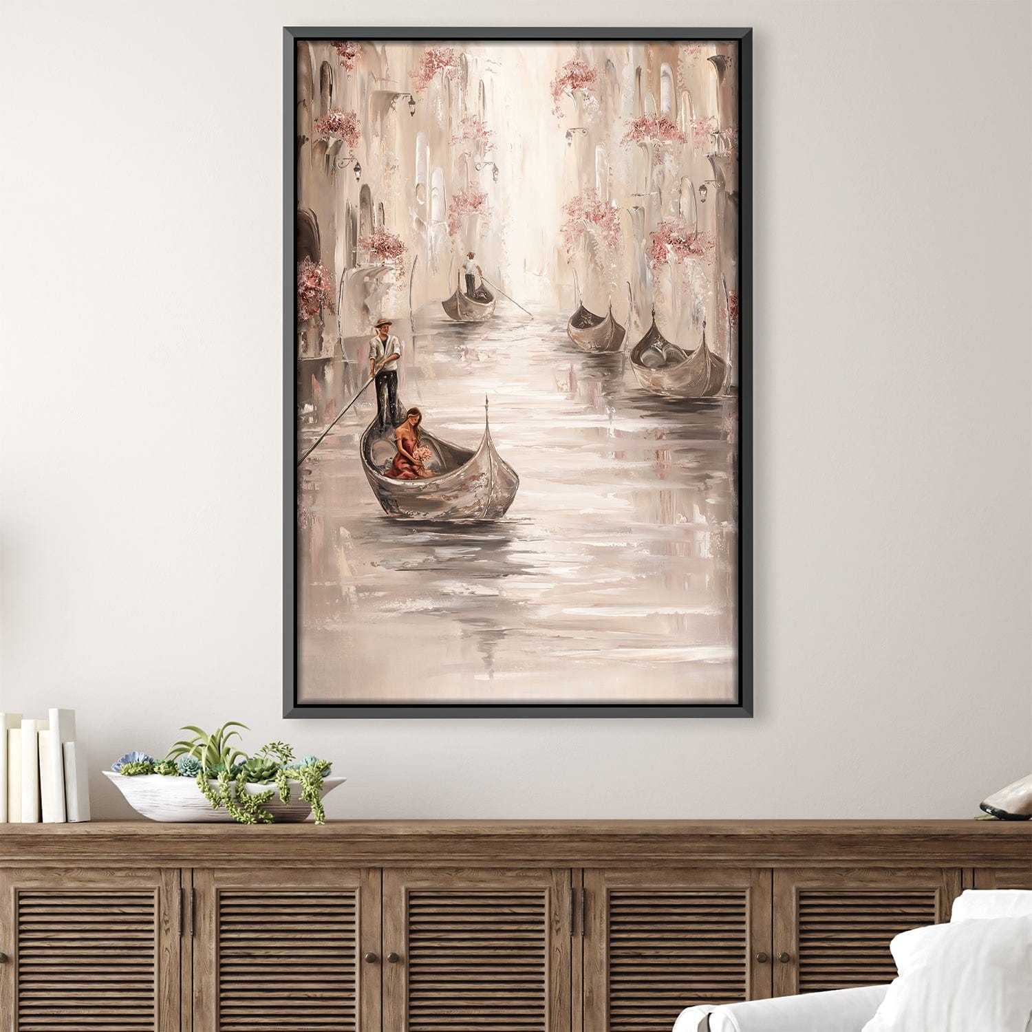 Soul Ventures, Venice Charm Canvas Art 30 x 45cm / Unframed Canvas Print Clock Canvas