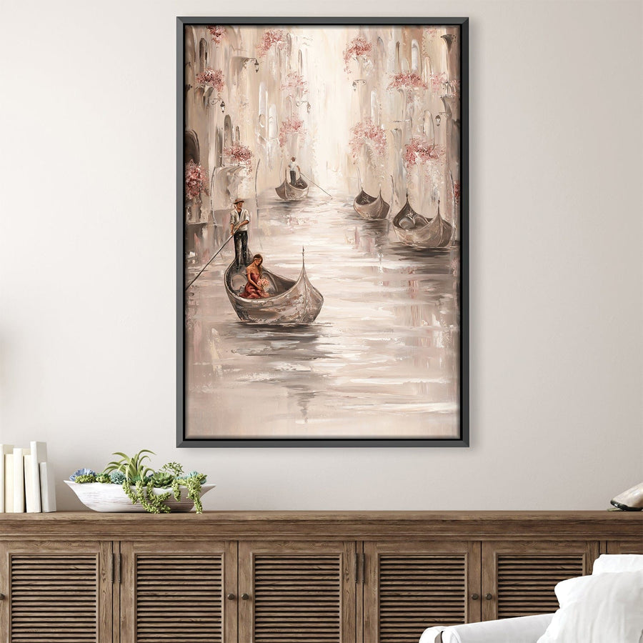 Soul Ventures, Venice Charm Canvas Art 30 x 45cm / Unframed Canvas Print Clock Canvas
