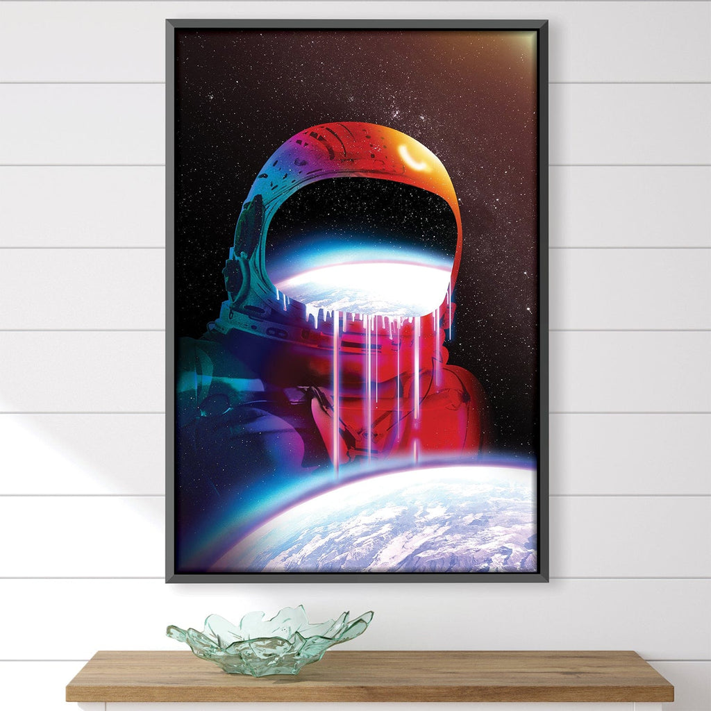 Reach for the Moon Canvas Painting Motivational Gift Fantasy 