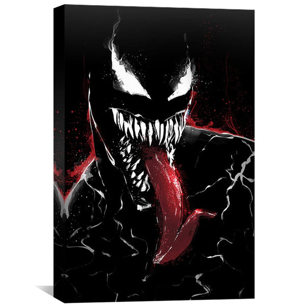 Spider Venom Canvas Art Clock Canvas