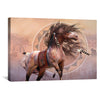 Spirit Warrior Canvas Art 45 x 30cm / Unframed Canvas Print Clock Canvas