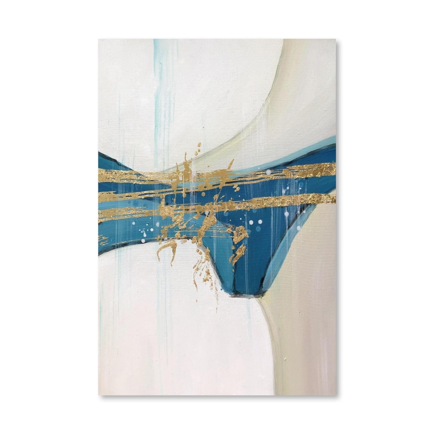 Spirited Painting 1 Oil Painting Oil Clock Canvas