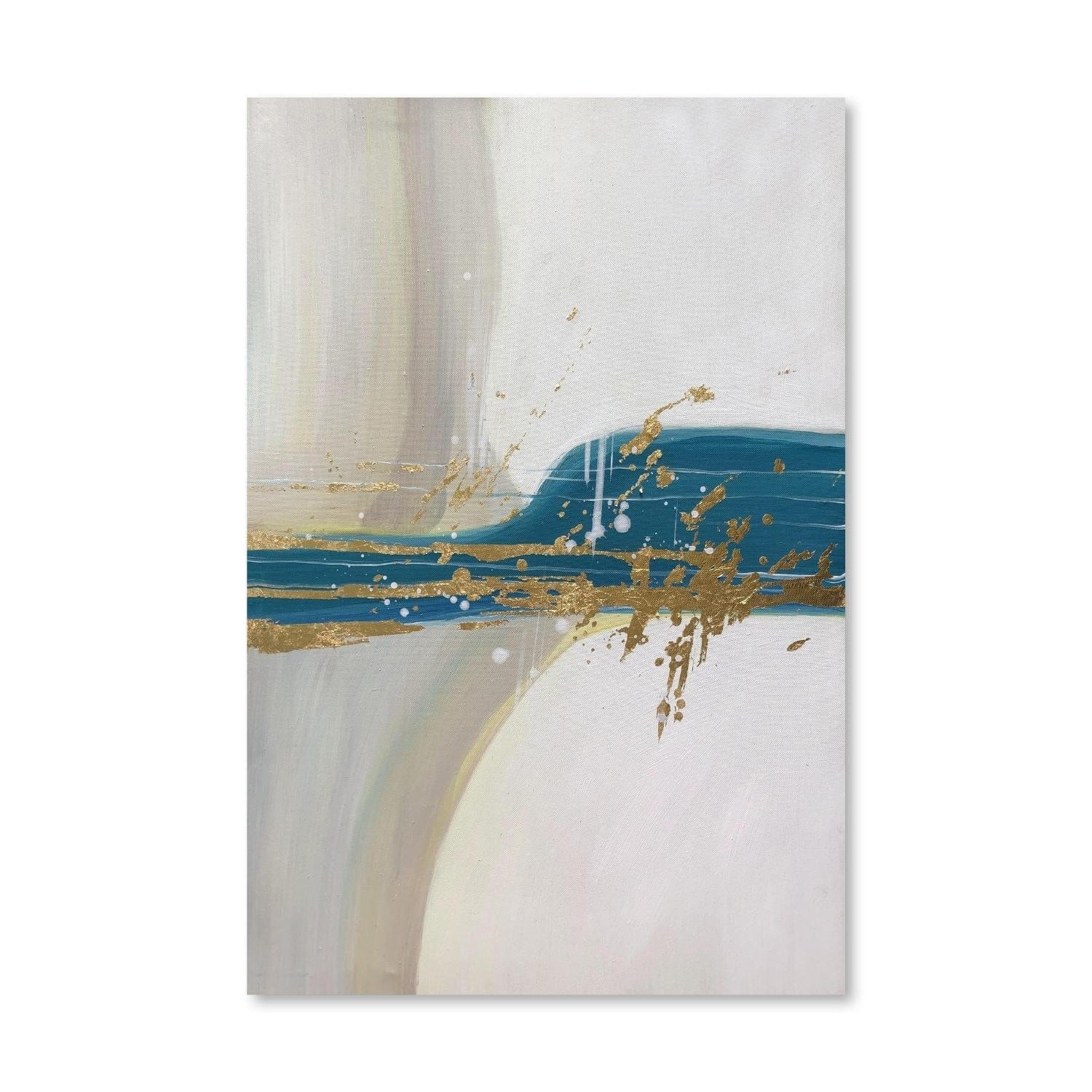 Spirited Painting 2 Oil Painting Oil Clock Canvas