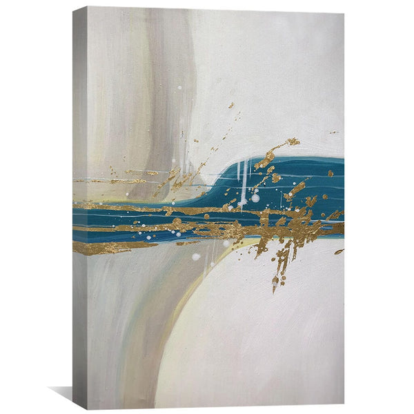 Spirited Painting 2 Oil Painting Oil Clock Canvas