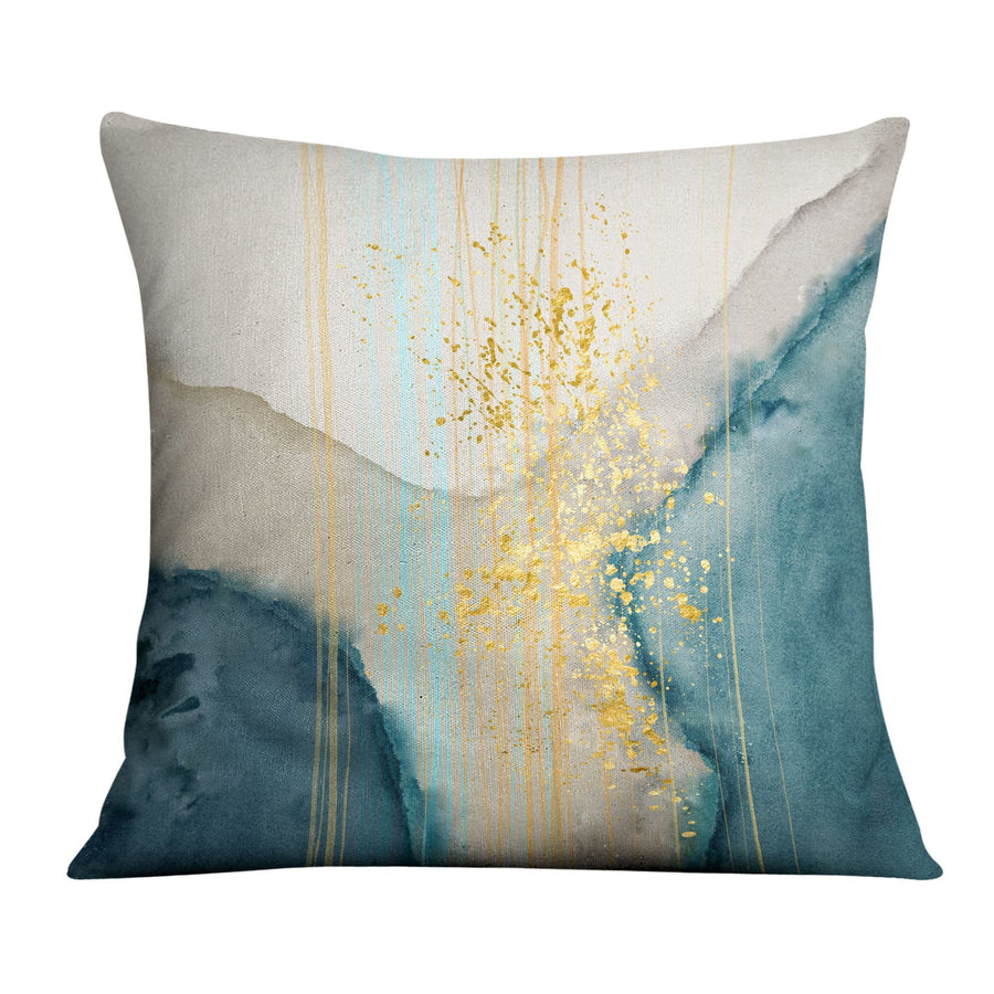 Spiritual Abstract B Cushion Cushion Cushion Square Clock Canvas