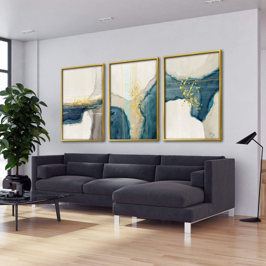 Spiritual Abstract Canvas Art Clock Canvas