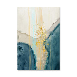 Spiritual Abstract Canvas - XL Art Clock Canvas