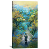 Spiritual Forestry Canvas Art Clock Canvas