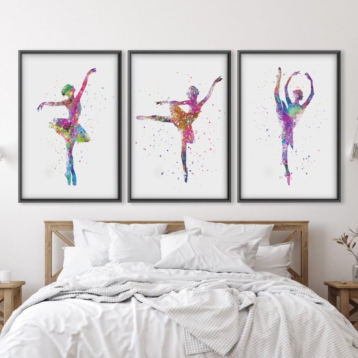 Splattered Dancers Canvas product thumbnail