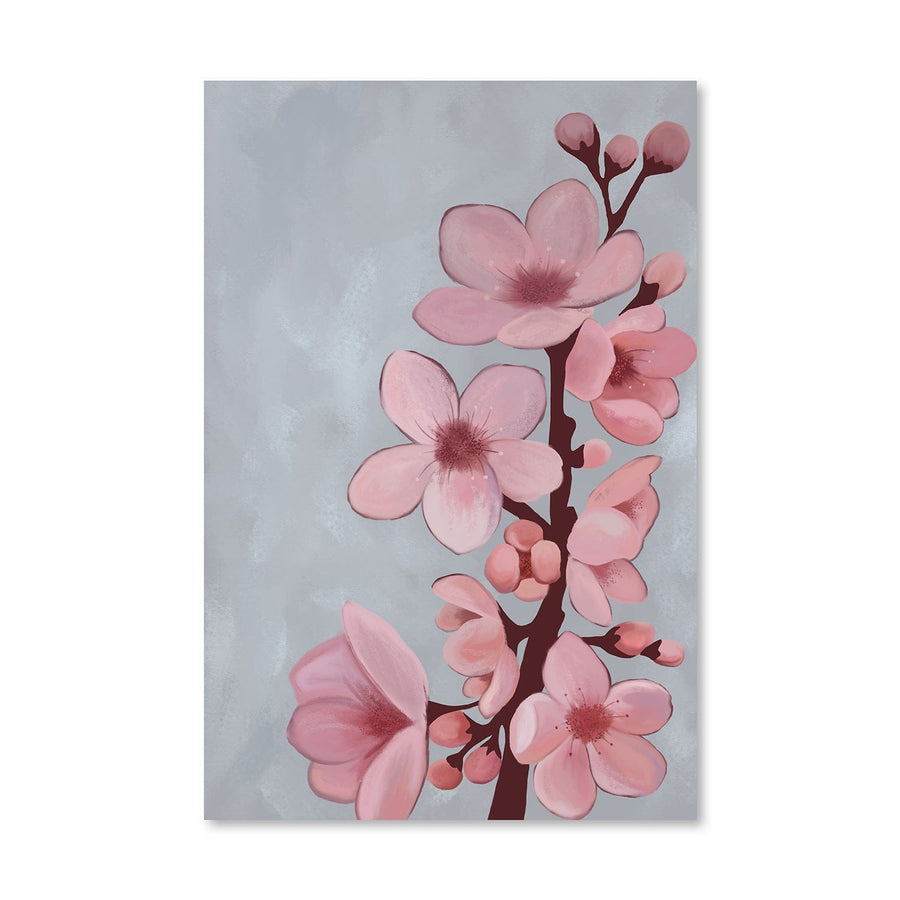 Standing Blossom Canvas Art Clock Canvas