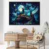 Starry Castle Canvas Art Clock Canvas