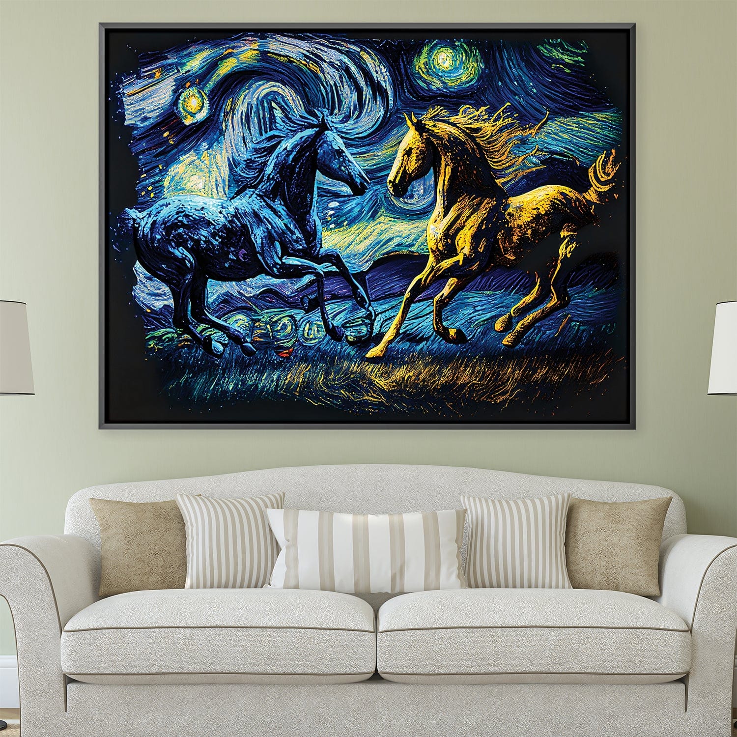 Starry Stallions Canvas product thumbnail