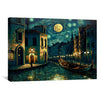 Starry Venice Canvas Art Clock Canvas