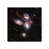 Stephan's Quintet  Canvas Art Clock Canvas